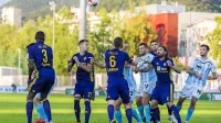 Prvi medsebojni dvoboj Gorice in Maribora je pripadel 
državnim prvakom, ki so v športnem parku zmagali s 3:0.