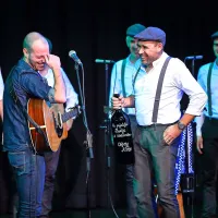 Rudi Bučar na razprodanem koncertu predstavil novo ploščo (foto)