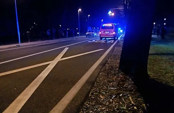 V sredo zvečer  je na prehodu za pešce  pred vipavsko škofijsko gimnazijo močno počilo.