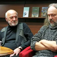 Boris Jukić (levo) in Uroš Zupan 