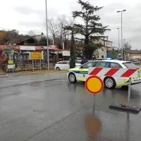 Zaproa v  Parecagu pri gostilni Marička