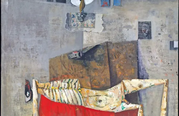 Marij Pregelj, Pieta - Petkovškov povratek, 1965, Moderna 
galerija Ljubljana