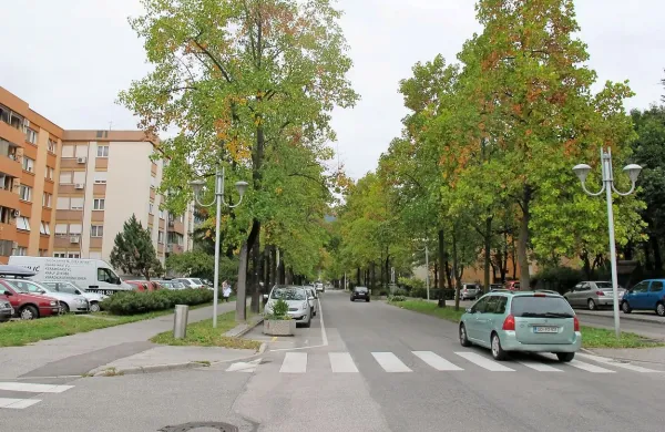 Blokovska soseska ob Cankarjevi ulici naj bi bila degradirana. Mnogo evrov bo šlo zanjo.    