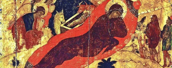 Andrej Rubljov: Kristusovo rojstvo (1405)