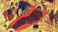 Andrej Rubljov: Kristusovo rojstvo (1405)