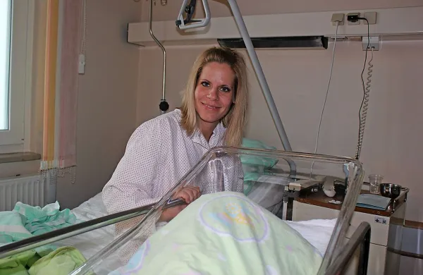 Doris Komen Horvat je dobila najlepše možno novoletno 
darilo, sina Luko, ki je letošnji prvi novorojenček v postojnski 
porodnišnici.