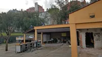 Po načrtih so med drugim porušili notranje stene, saj je bil 
prostor do zdaj dokaj slabo  izkoriščen, ugotavlja arhitekt 
Mitja Gaser.