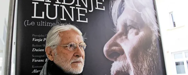 Boris Cavazza bo drevi na premieri v Gledališču Koper 
upodobil glavno vlogo v Bordonovih Zadnjih lunah.