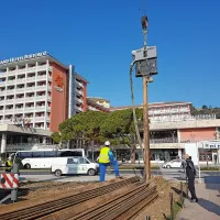Gradbinci v središču Portoroža do konca aprila