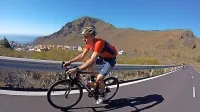 Kristijan Koren je v prvih januarskih dneh nabiral kilometre na 
Tenerifih.