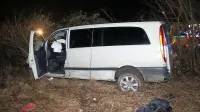 Ukrajinski voznik je v kombiju vozil 19 ilegalnih prebežnikov.