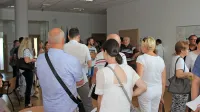 Takšne gneče, kot je bila lani julija na javni dražbi za prodajo 
stanovanj v Eda centru, pri prodaji preostalega premoženja 
družbe Euroinvest verjetno  ni pričakovati.