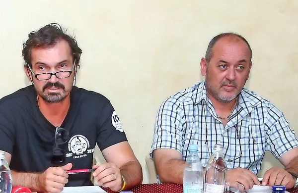 Mladen Jovičić (levo) in Mirko Slosar