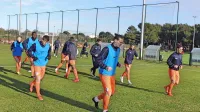 Ankarančani na enem od treningov