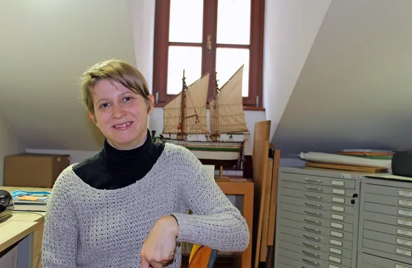 Natalie Finkšt trenutno pomaga pri pripravi publikacije o 
zgodovini plovil, ki  bo namenjena slepim in slabovidnim.