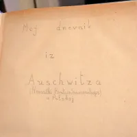 Naslovnica Mandićevega dnevnika iz Auschwitza 