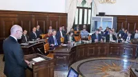 Dimitrij Zadel (levo) na predstavitvi projekta Elemed. 