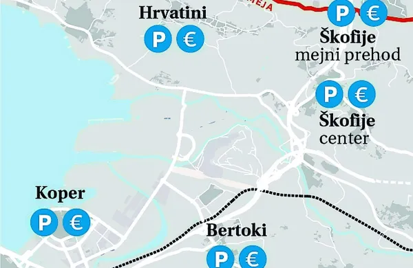 Koprska občina je plačljiv parkirni režim   uvedla že na štirih 
lokacijah izven mesta.