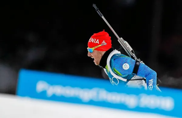 Klemen Bauer je bil na včerajšnji preizkušnji na 26. mestu.
