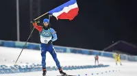 Martin Fourcade je tokrat pokazal svoje mojstrstvo in osvojil peto 
olimpijsko kolajno.