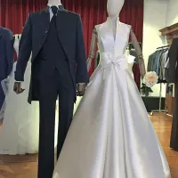    Ne le neveste, tudi ženini so radi modni in elegantni.