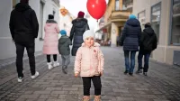 V soboto ob 11. uri se lahko tudi v Ajdovščini in Novi Gorici 
pridružite vseslovenskemu pohodu z rdečimi baloni.