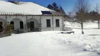 Minulo nedeljo je bila pri koči Nanos prava zimska idila. 