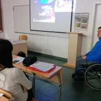 Ivo Ozebek je zaradi utrujenosti povzročil nesrečo in pristal na 
invalidskem vozičku. 