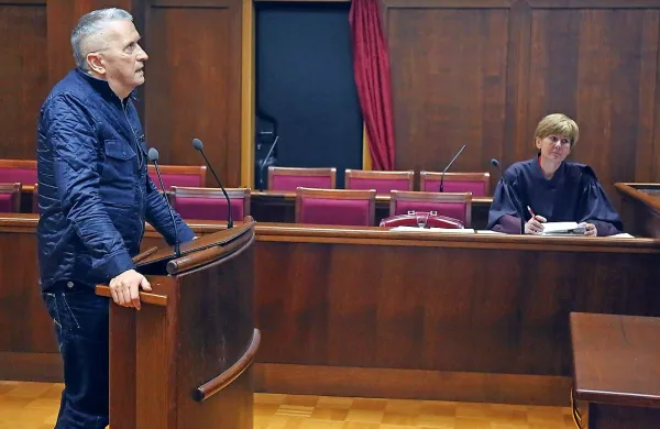 Miroslav Golubič včeraj ni priznal krivde za očitano kaznivo 
dejanje. 