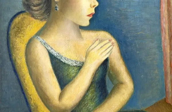 Veno Pilon: Lidija Wisiak (Portret plesalke, Danseuse), 1930, hrani 
Pilonova galerija Ajdovščina
