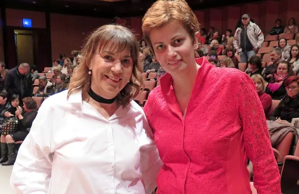 Bojana Škabar in Sanela Banović (desno)