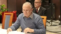 Andrej Jamnik (v ospredju) in Zoran Markuža ostajata tudi 
prihodnja štiri leta na vodstvenih položajih.