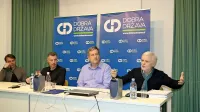 Z leve: Janez Mekinc, Bojan Dobovšek, Zlatko Gombar in Zoran 
Kus 