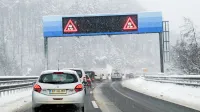 V prihodnjih dneh lahko voznike ponovno preseneti snežna 
pošiljka.
