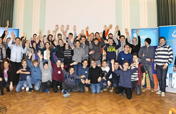 Mladi so se v okviru podjetniškega eksperimenta učili tudi, kako 
učinkovito in zanimivo predstaviti svoje podjetniške zamisli.