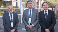 Glavnina organizacijskega odbora tečaja osteotomije (z leve): Radoslav Marčan, Ronald van Heerwaarden in Bogdan Ambrožič.  