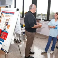 V izolski bolnišnici je bil velik odziv za svetovanje in meritve za 
ugotavljanje pretočnosti ožilja.  