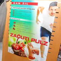 Plakat  BOM ozavešča in svetuje.