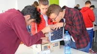 Dijaki so izdelovali makete energetsko čim bolj učinkovitih hiš.