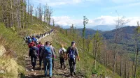 Utrinek z lanskega pohoda na Lašček