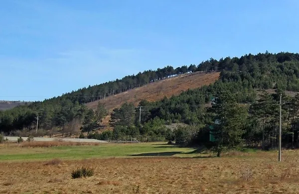 Na pobočju Zajčice in na grebenih za njo načrtuje podjetje Amicus 
devet vetrnih elektrarn. 