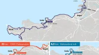 Trase maratona, polmaratona in rekreativnega teka 