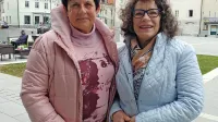 Milena Pegan Fabjan (levo), strokovna vodja skupine, in Doroteja 
Zlatka Soban, prostovoljka koordinatorka skupine. 