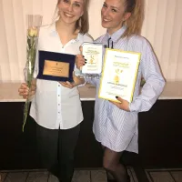 Nika Brložnik (levo) s svojo trenerko Renato Alobegović