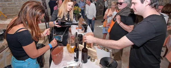 Letos se je na festivalu predstavilo 70 vinarjev s 175 vini.