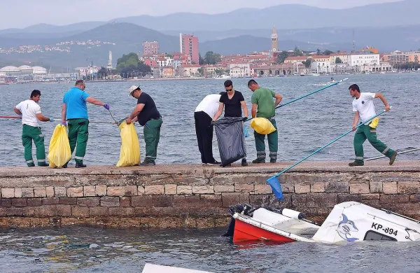Včerajšnja čistilna akcija