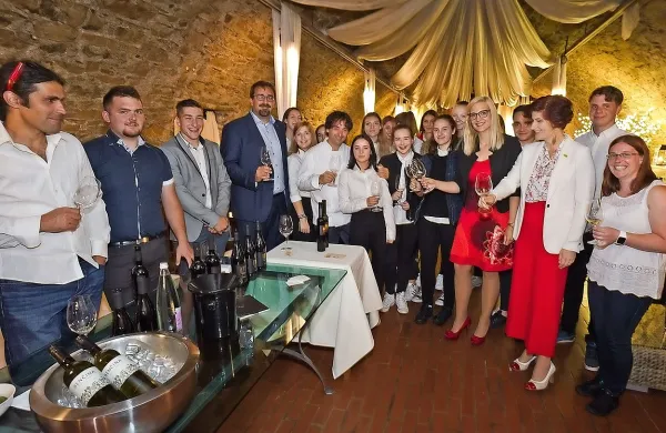 Koroški dijaki so bili navdušeni nad programom enodnevnega 
obiska Vipavske doline. 