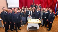 Prostovoljno gasilsko društvo Babiči ob  40-letnici delovanja lani v 
Marezigah.