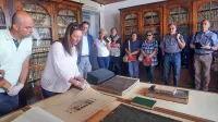 Paoletićeva predstavlja Manetotovo knjigo skic in načrtov  za   podeželsko vilo Grisonijevih iz leta 1798. 