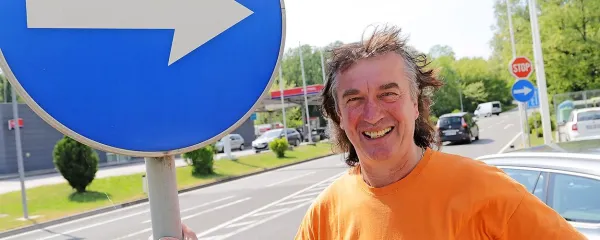 Za Slavka Komela  pri reliju  obvezna smer ne velja. 